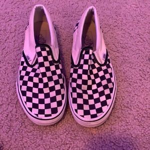 checkered vans